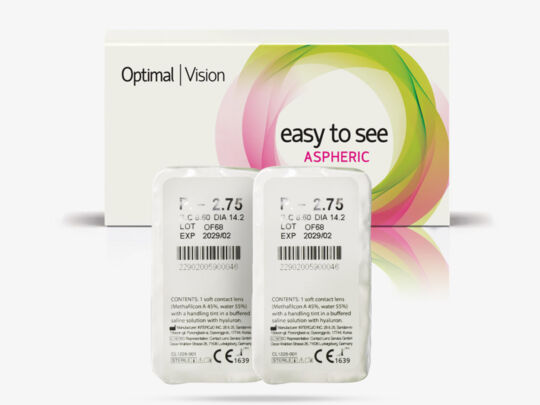 Optimal Vision Easy to See Aspheric 2 Pack