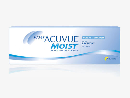 Acuvue 1-Day Moist for Astigmatism  | 30+5 Pack