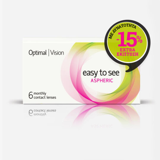 Optimal Vision Easy to See Aspheric | Μυωπίας | 6 Pack